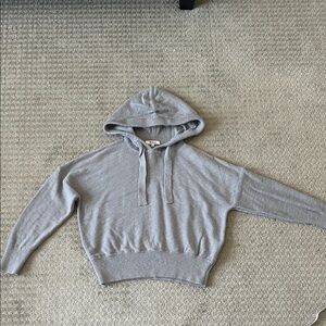 Madewell Sage hooded knit